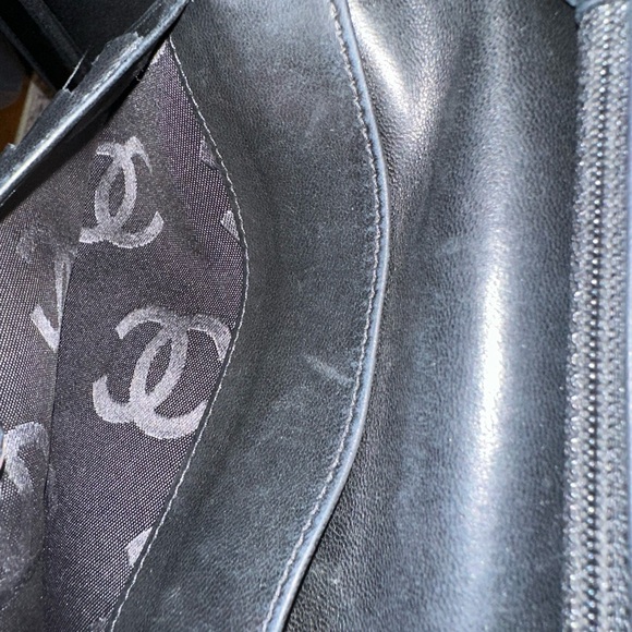 CHANEL Timeless Black Caviar Lambskin Long Zen Wallet - Picture 6 of 14